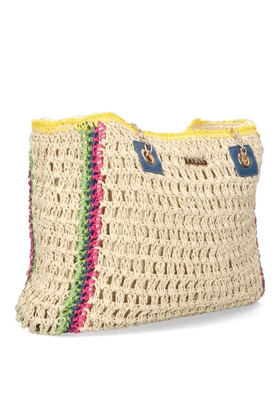 Bolso Luna Collection beige amasya
