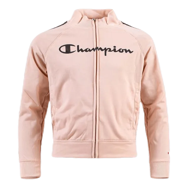 Champion Girls Full Zip Suit Pink