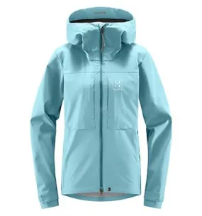 Chaqueta de esquí Haglöfs Apparel Touring Infinium (frost Blue) Mujer