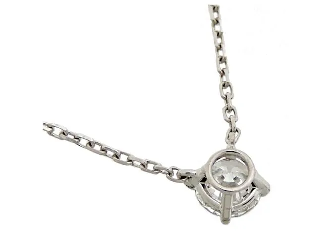 Collar de diamante Cartier Love Support Blanco 