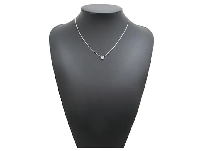 Collar de diamante Cartier Love Support Blanco 