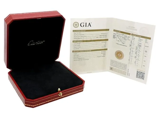 Collar de diamante Cartier Love Support Blanco 