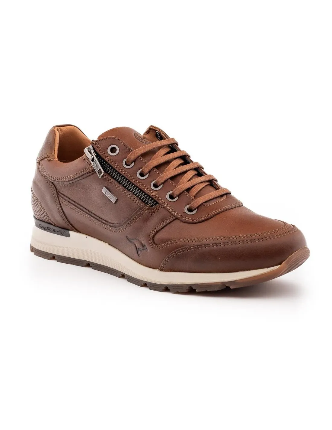 Men's Kangaroo Leather Depor shoes 472 - Chrome