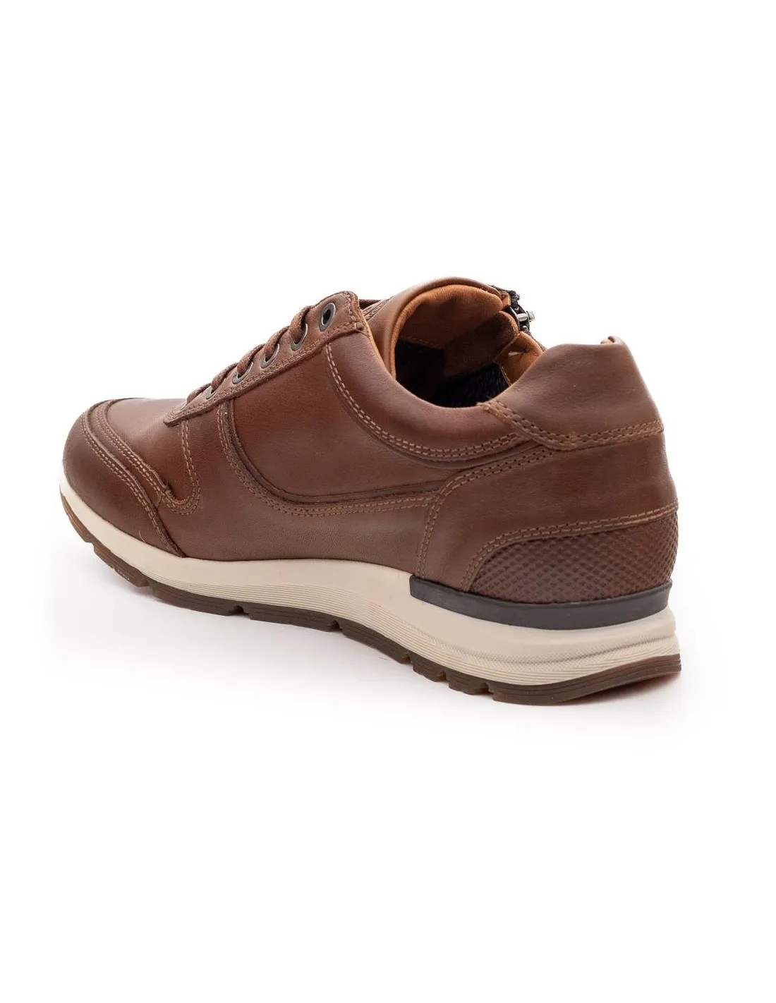 Men's Kangaroo Leather Depor shoes 472 - Chrome