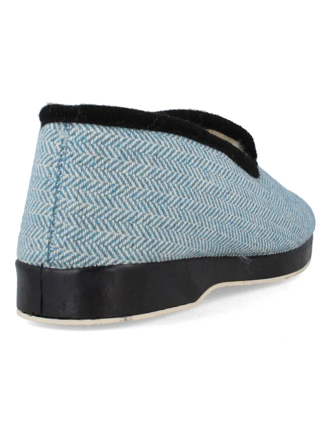 Norteñas - Zapatilla de casa Ribete Cielo Jaspeada