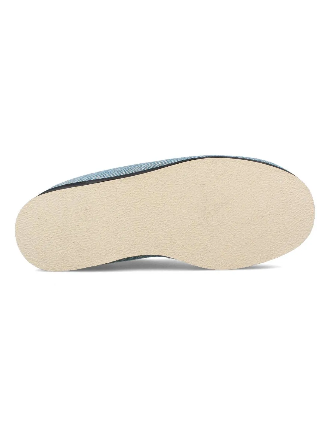 Norteñas - Zapatilla de casa Ribete Cielo Jaspeada
