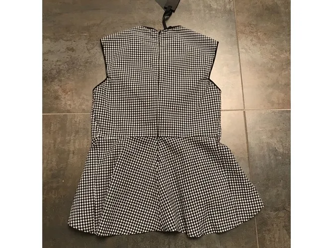 Pinko Tops Negro Blanco 