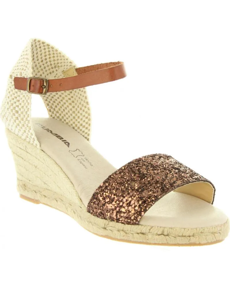 Sandalias de Mujer CUMBIA 31005 GLITTER MARRON