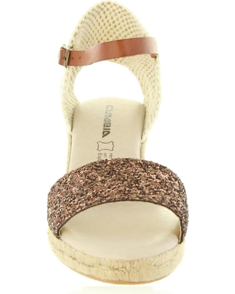 Sandalias de Mujer CUMBIA 31005 GLITTER MARRON